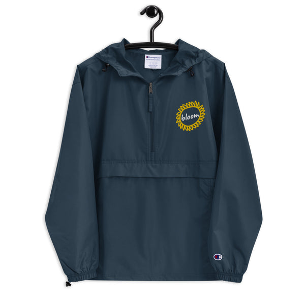 bLOOM Embroidered Champion Packable Jacket