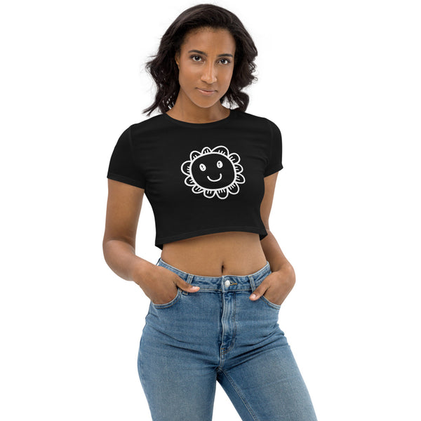 Happy Flower Organic Crop Top