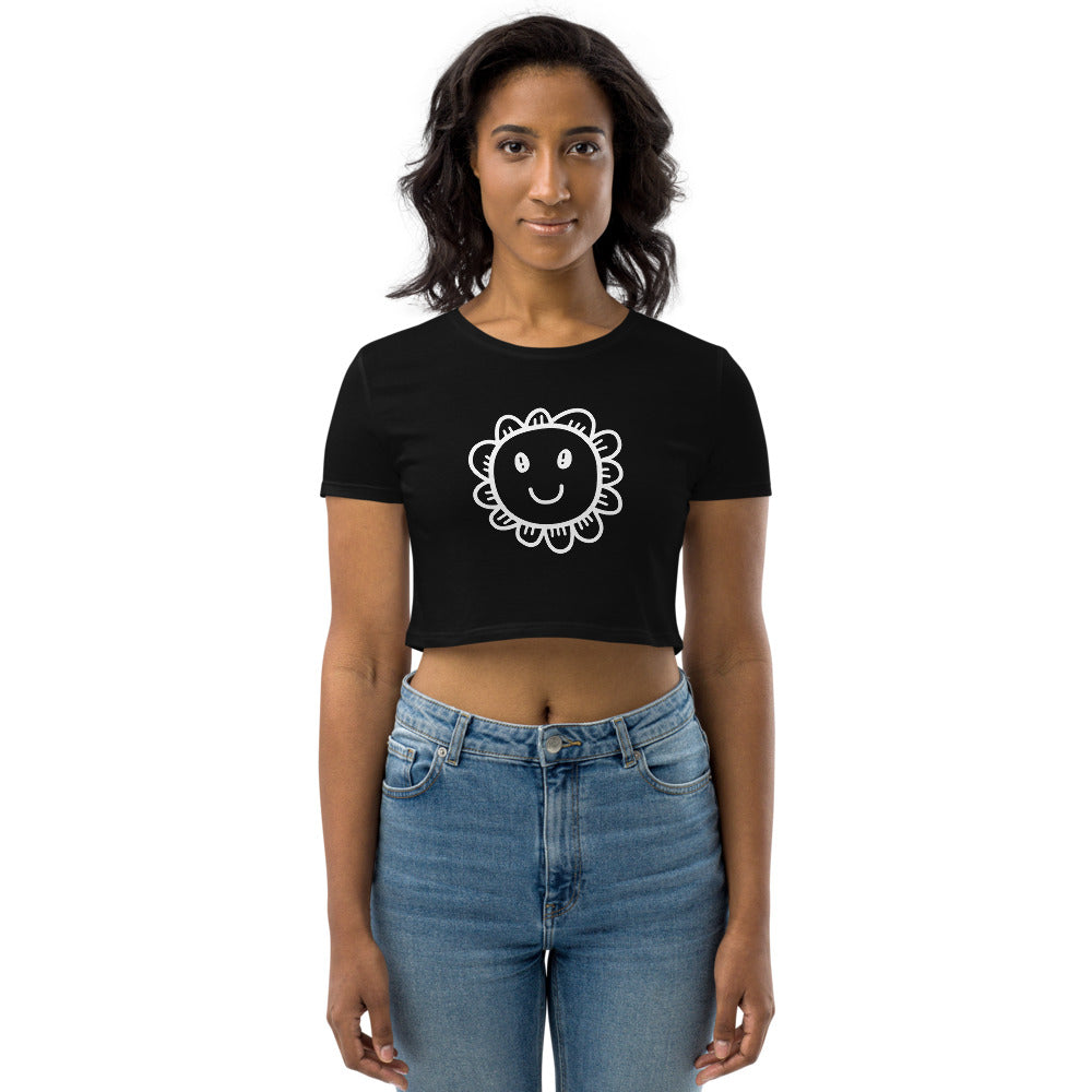 Happy Flower Organic Crop Top