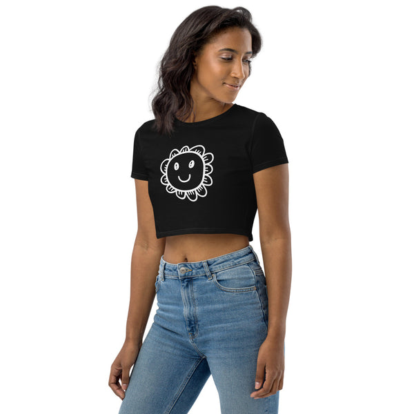 Happy Flower Organic Crop Top