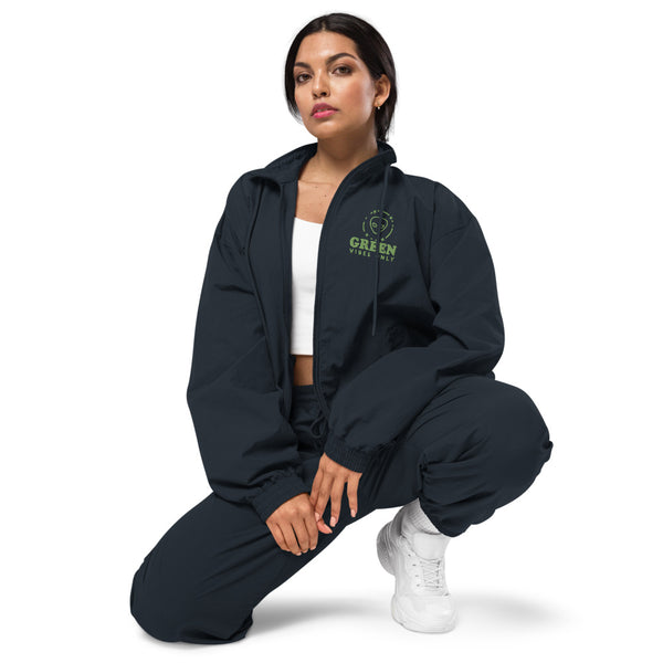 Green Vibes Only Tracksuit Jacket