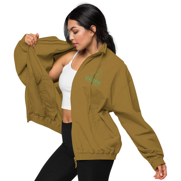Green Vibes Only Tracksuit Jacket
