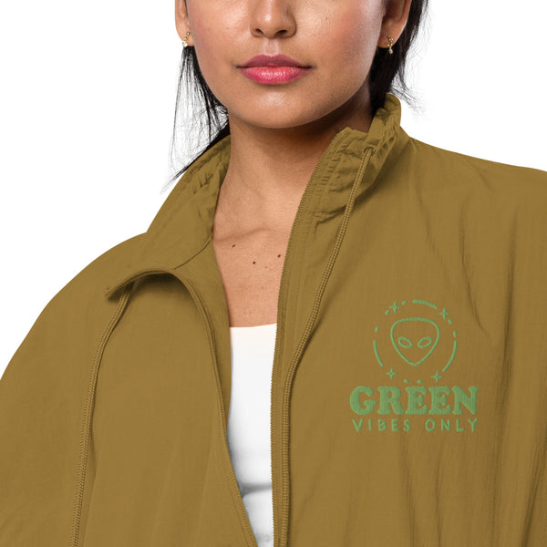 Green Vibes Only Tracksuit Jacket