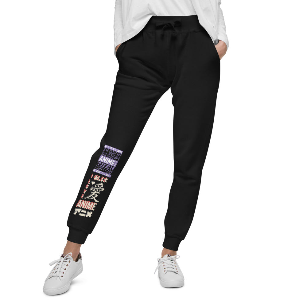 Anime Sushi Fleece Sweatpants