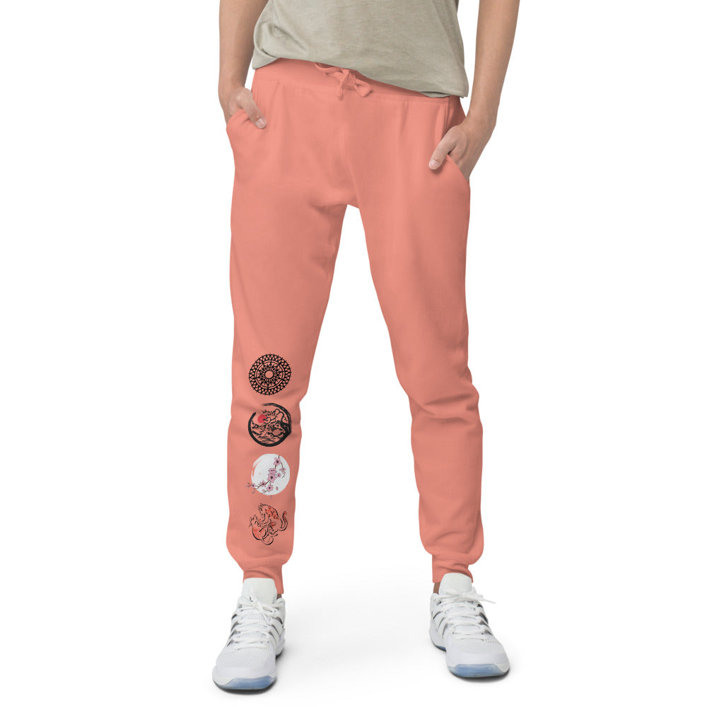 Yin & Yang Fleece Sweatpants