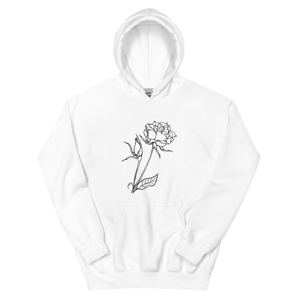 Premium Rose Unisex Hoodie