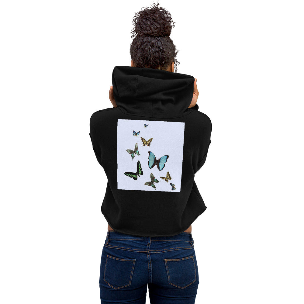 Transformation & Hope Crop Hoodie