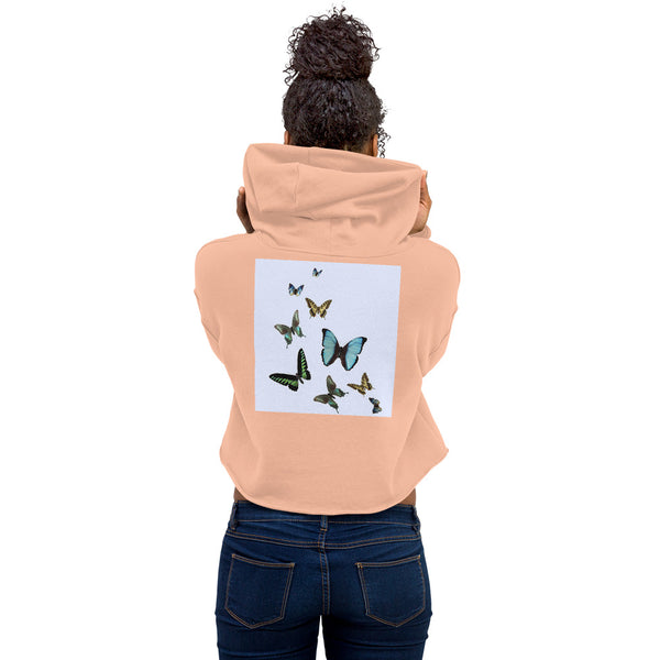 Transformation & Hope Crop Hoodie