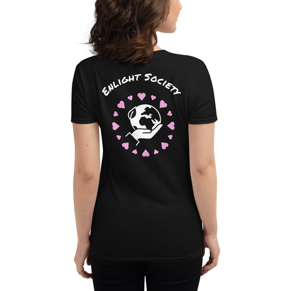 Radiating Flower Women's Short Sleeve Tee