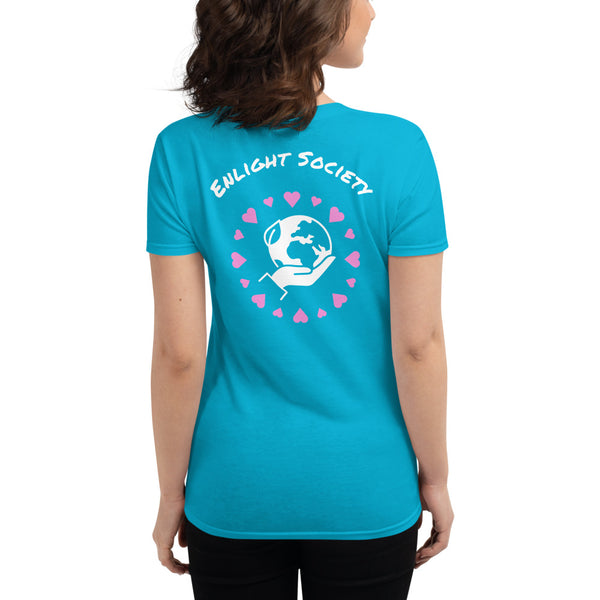 Radiating Flower Women's Short Sleeve Tee