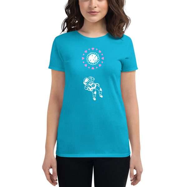 Radiating Flower Women's Short Sleeve Tee