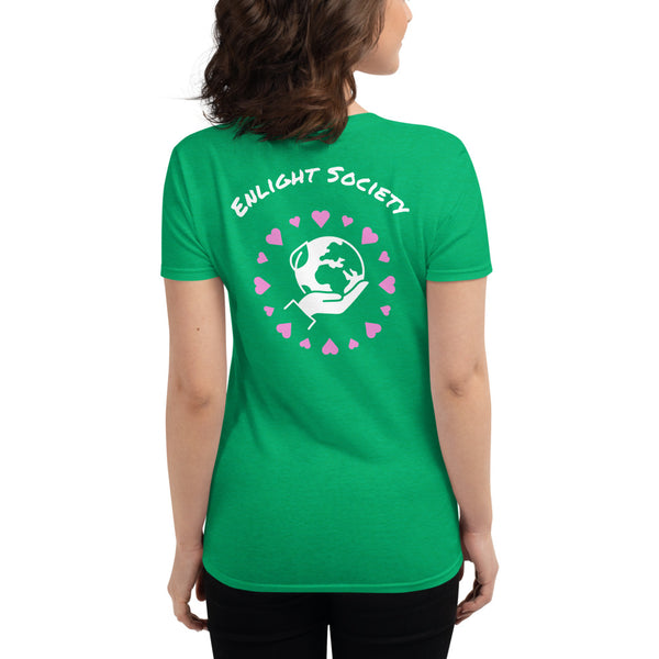 Radiating Flower Women's Short Sleeve Tee