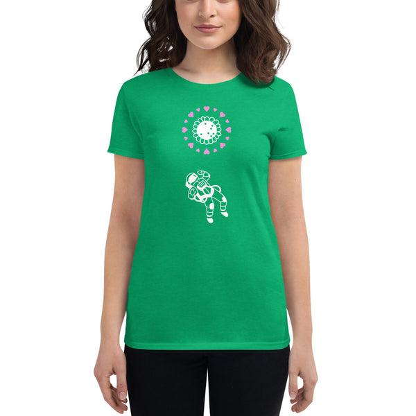 Radiating Flower Women's Short Sleeve Tee