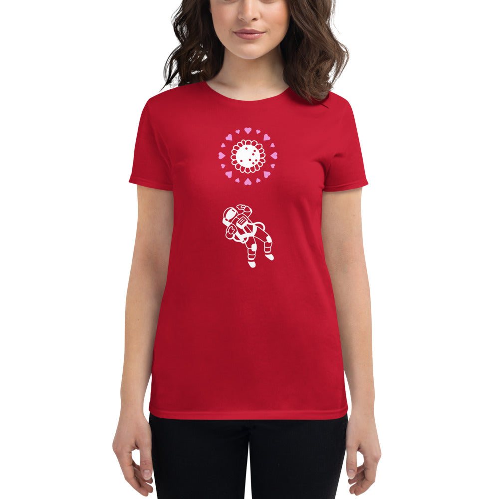 Radiating Flower Women's Short Sleeve Tee