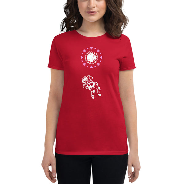 Radiating Flower Women's Short Sleeve Tee