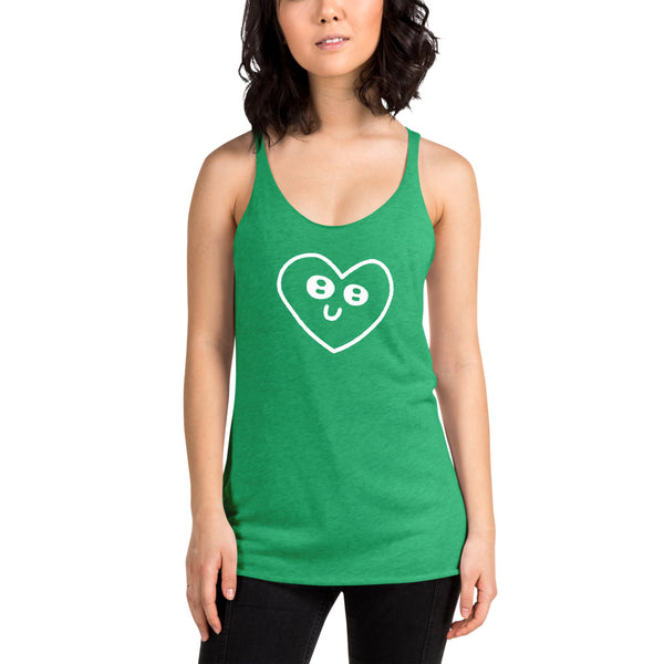 Women's Heart Racerback Tank